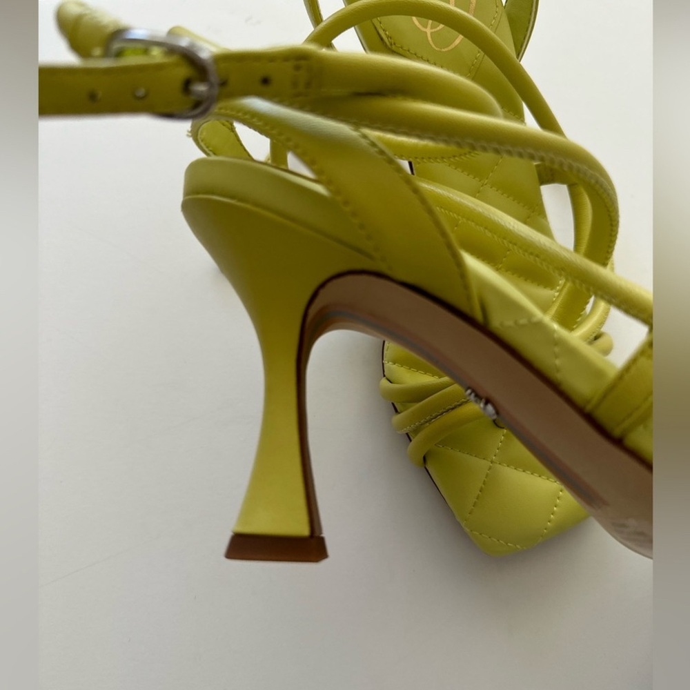 Sam Edelman Women's Heeled Sandal size 9 Kiwi NWT - Picture 7 of 10